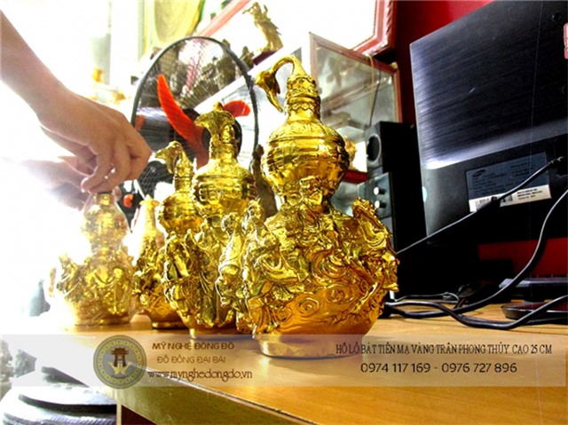 Hồ lô bát tiên, ý nghĩa của hồ lô bát tiên bằng đồng trong phong thủy