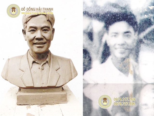 Chế tác, tạc tượng, đúc tượng chân dung bằng đồng theo yêu cầu