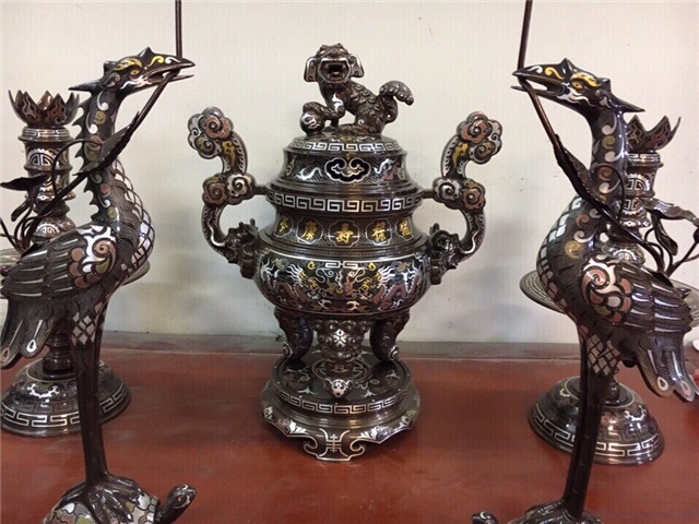 Bộ đỉnh đồng thờ cúng Giá Rẻ Mà Đẹp