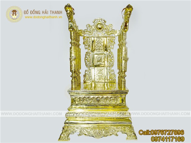 Kỷ thờ, ngai thờ, ngai thờ cúng, ngai thờ bằng đồng, kỷ thờ bằng đồng