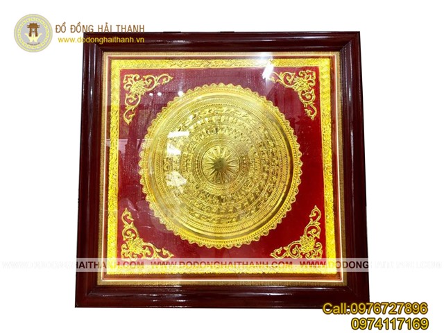 Tranh trống đồng Đông Sơn treo phòng khách