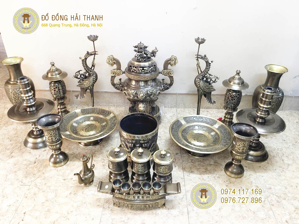 đỉnh đồng thờ cúng