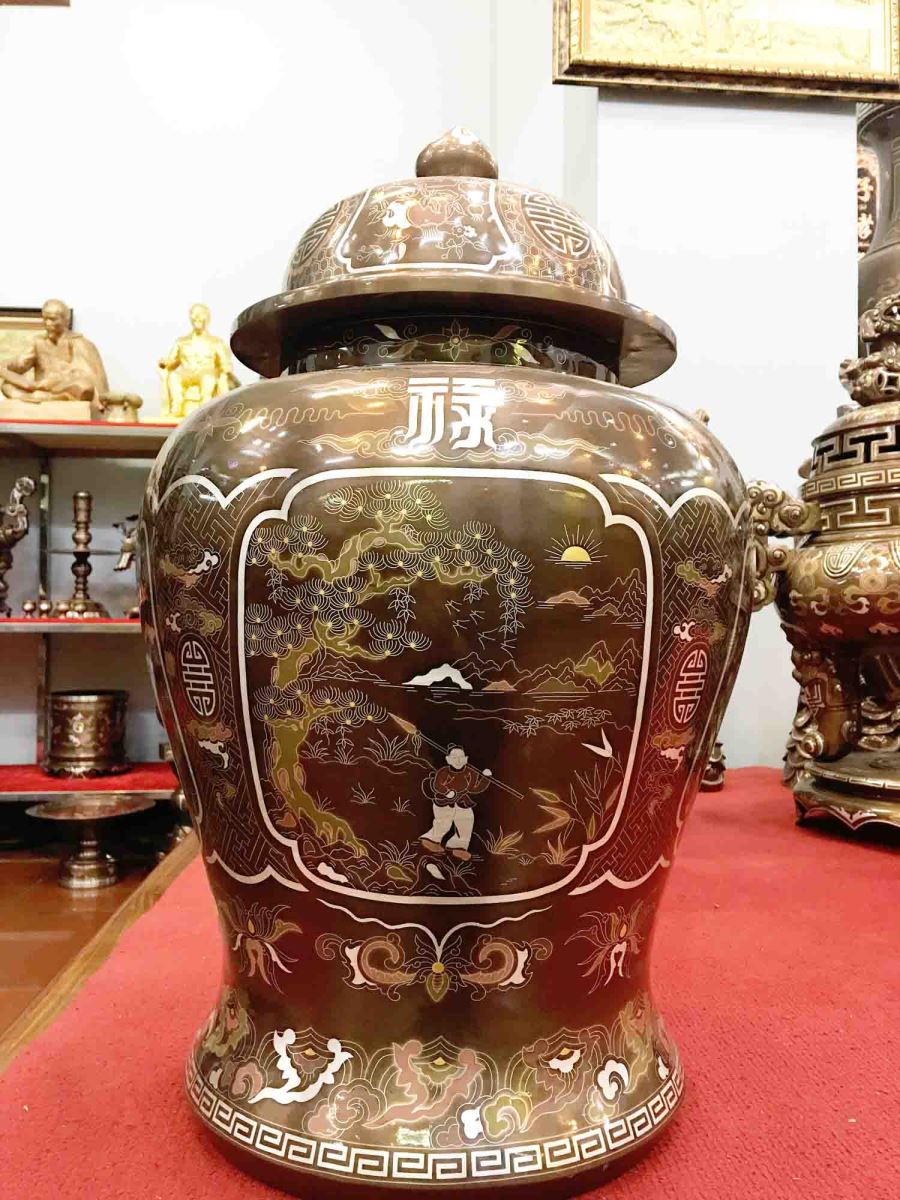 chóe đồng thờ cúng