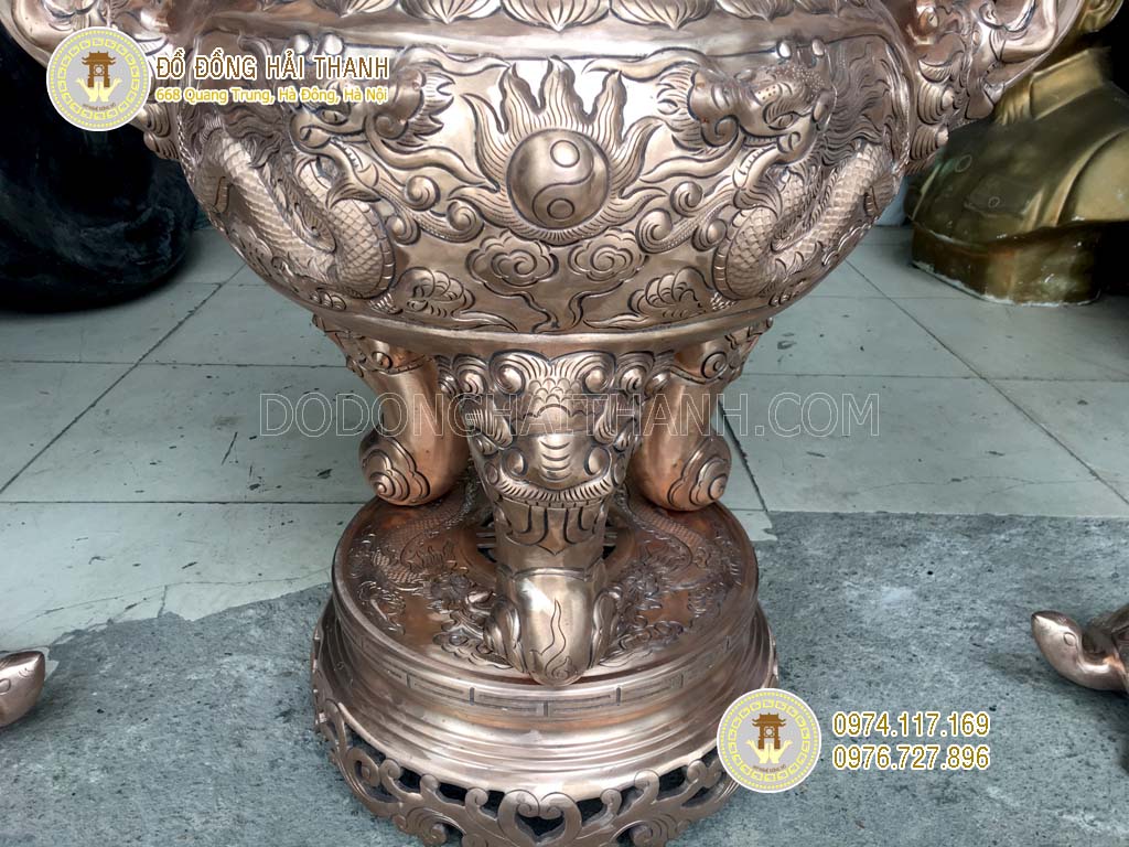 đỉnh đồng thờ cúng nhà thờ họ