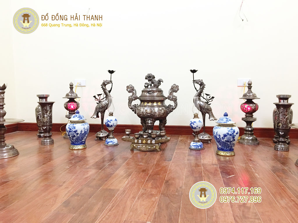 đỉnh đồng thờ cúng