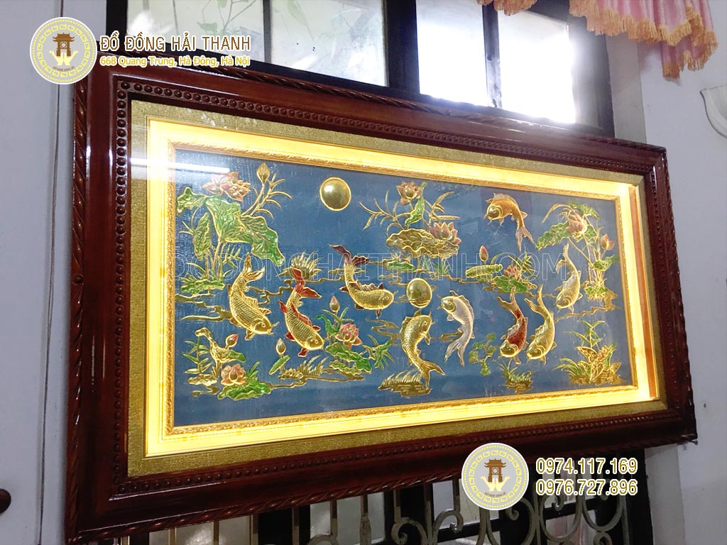 tranh cửu ngư quần hội