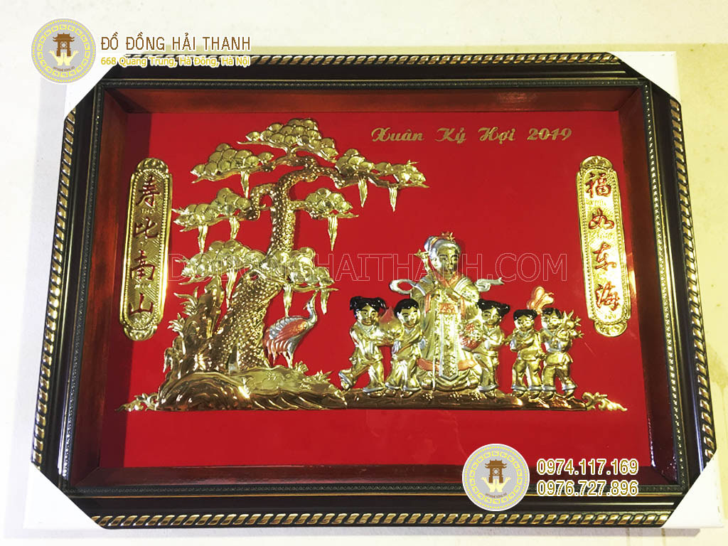 tranh mừng thọ ông bà