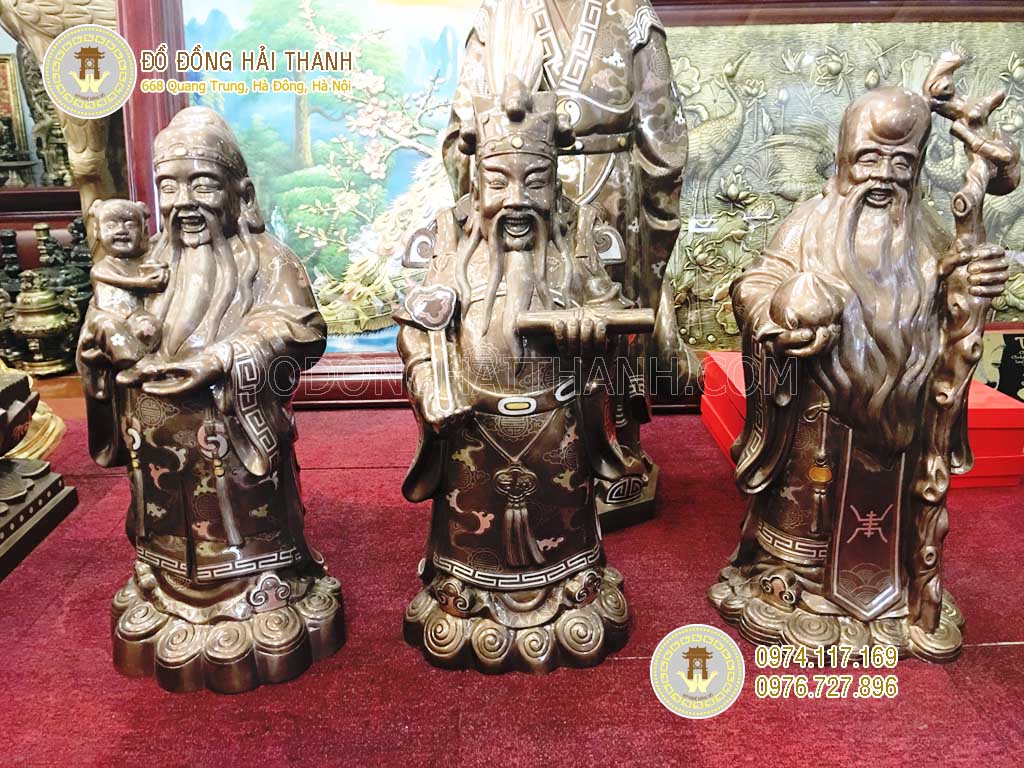 tượng tam đa bằng đồng